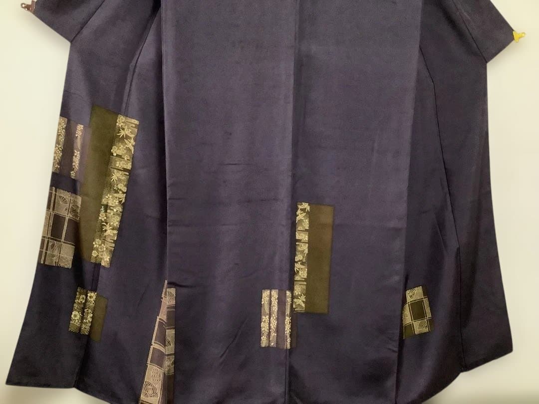 柔らかい紬のお着物。