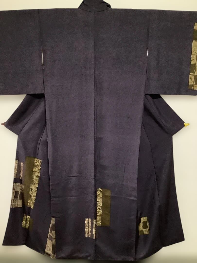 柔らかい紬のお着物。