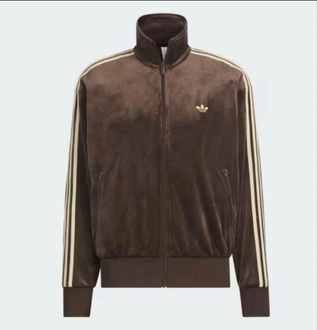 adidas Originals FB トラックトップ ベロア ジャージ