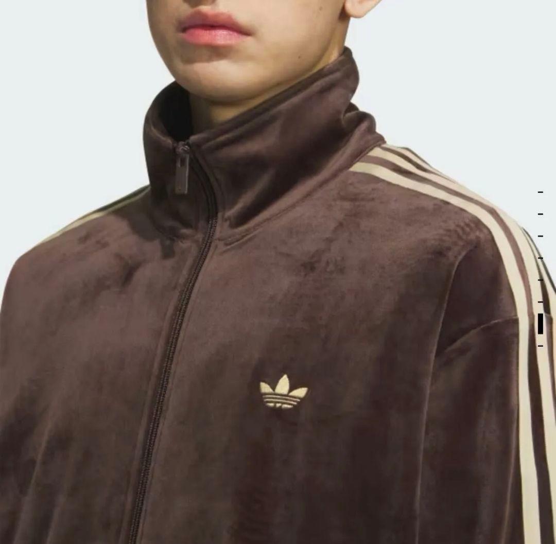 adidas Originals FB トラックトップ ベロア ジャージ