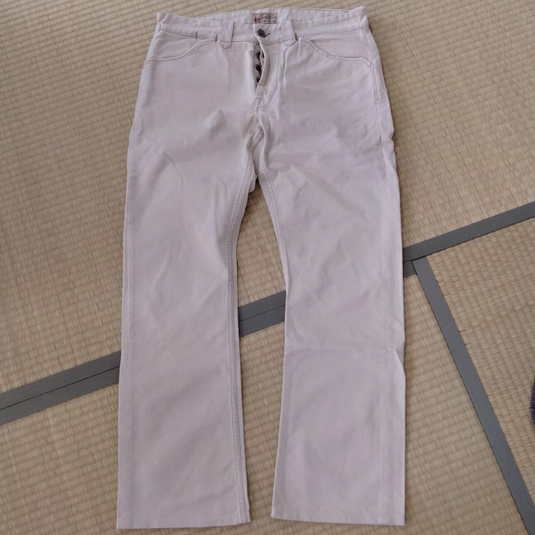 Double RL Brand チノパン ホワイト ピケパンツ