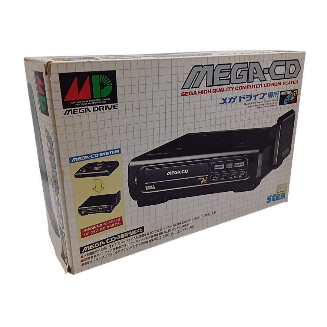 入手困難【動作未確認/ジャンク】セガMEGA CD HAA-2910