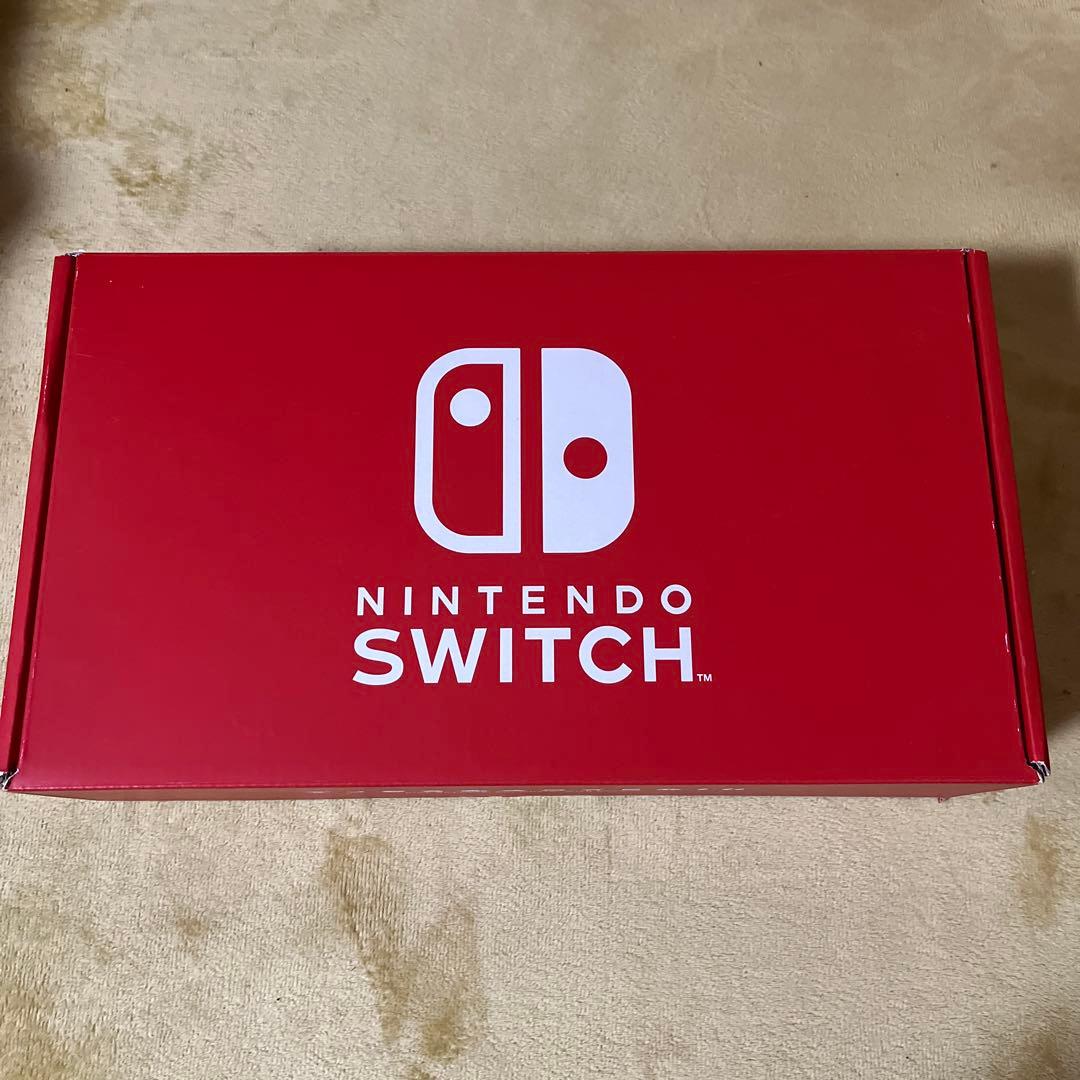 極美品 動作品 マリオレッド×ブルー スイッチ HAC-001(-01) 本体