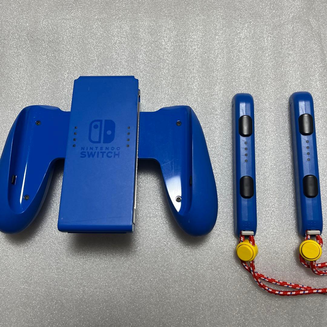 極美品 動作品 マリオレッド×ブルー スイッチ HAC-001(-01) 本体