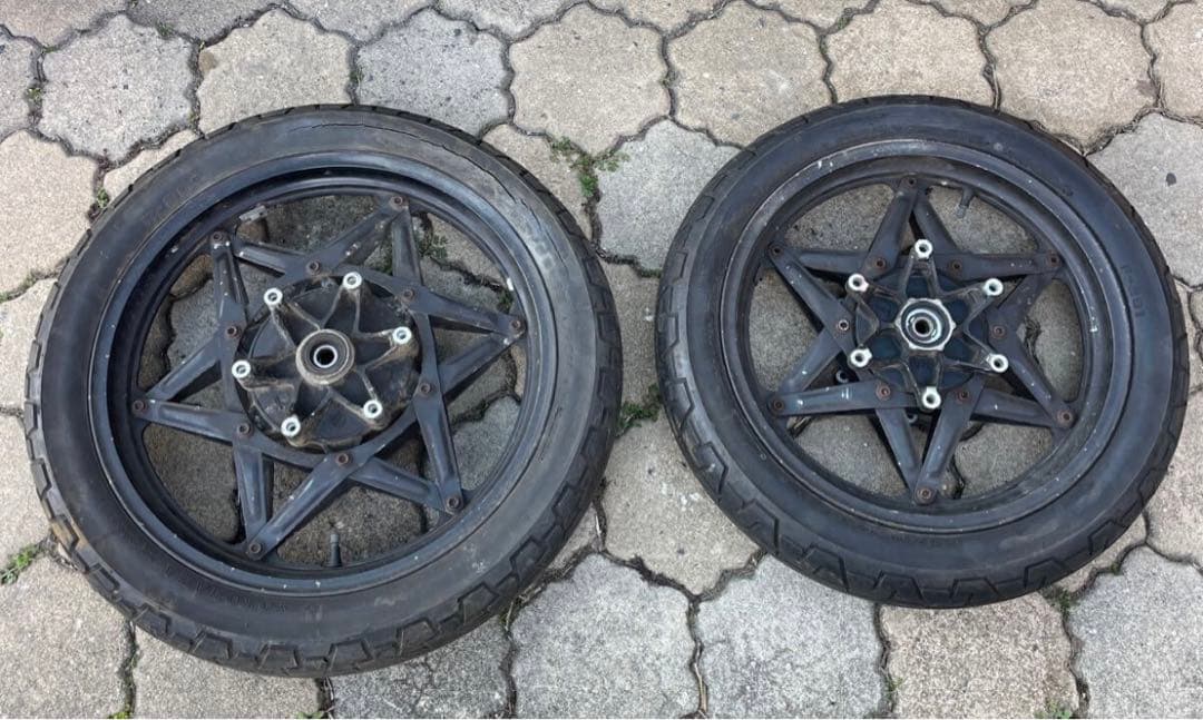 Asuka！CBR400F ホイール前後セット