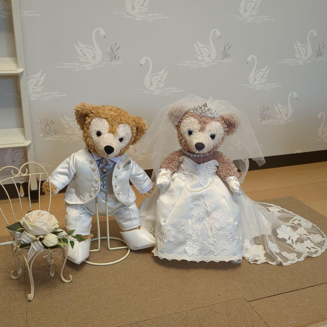 ダッフィー,シェリーメイウェディングコスチューム