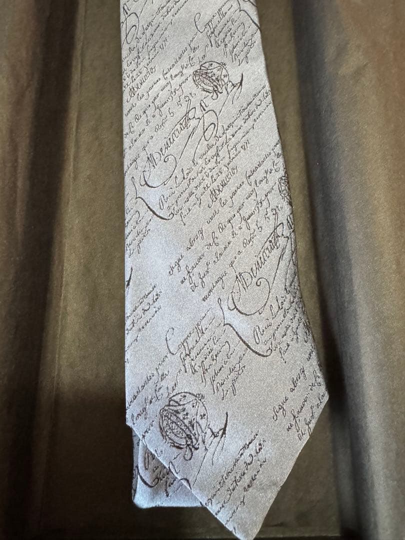 yamatoBerluti スクリプトパターン ネクタイ