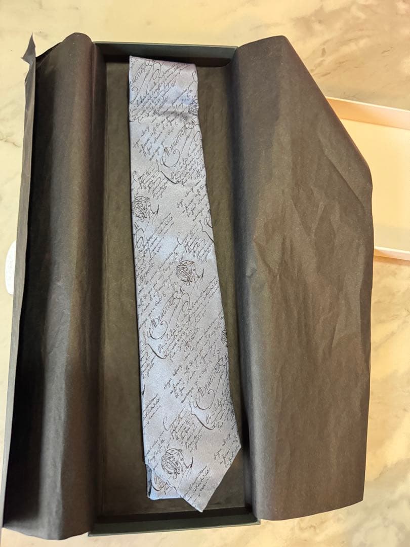 yamatoBerluti スクリプトパターン ネクタイ