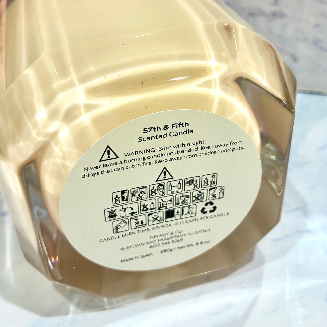 ♡Tiffany＆Co. ファセット 57th＆Fifth キャンドル