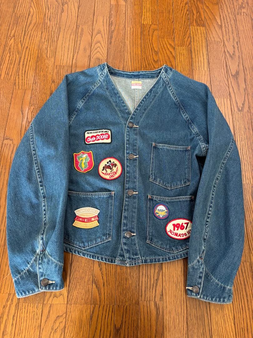 PAY DAY パッチ付きデニムエンジニアジャケット ジャーナルスタンダード別注