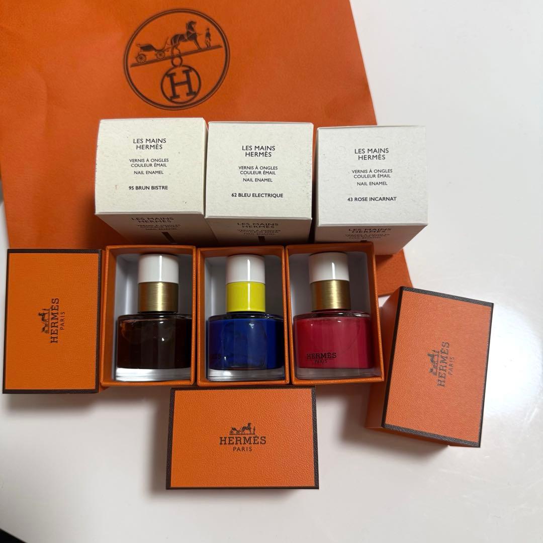 LES MAINS HERMES ネイルセット