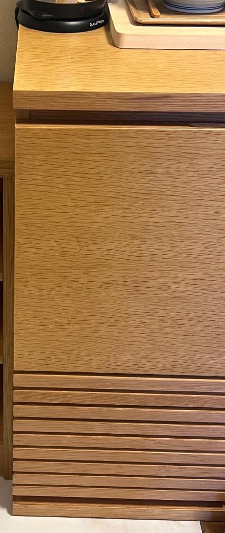 大塚家具　サイドボード「リヴァー」オーク材（限定版、希望小売価格76,000円）