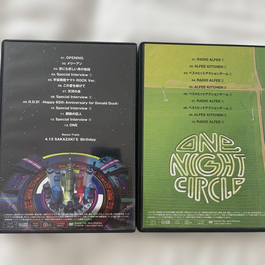 ONE NIGHT CIRCLE 2015THE ALFEEパンフレット