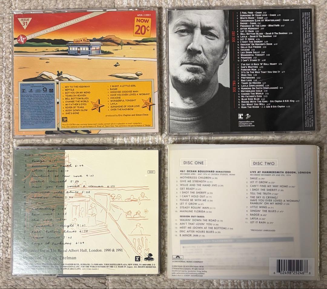 エリック・クラプトン CD12枚セット