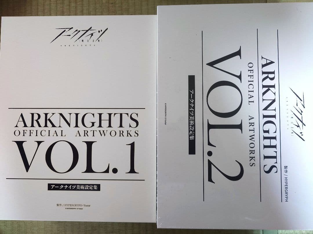 アークナイツ 設定資料集 Vol1 Vol2 日本語版