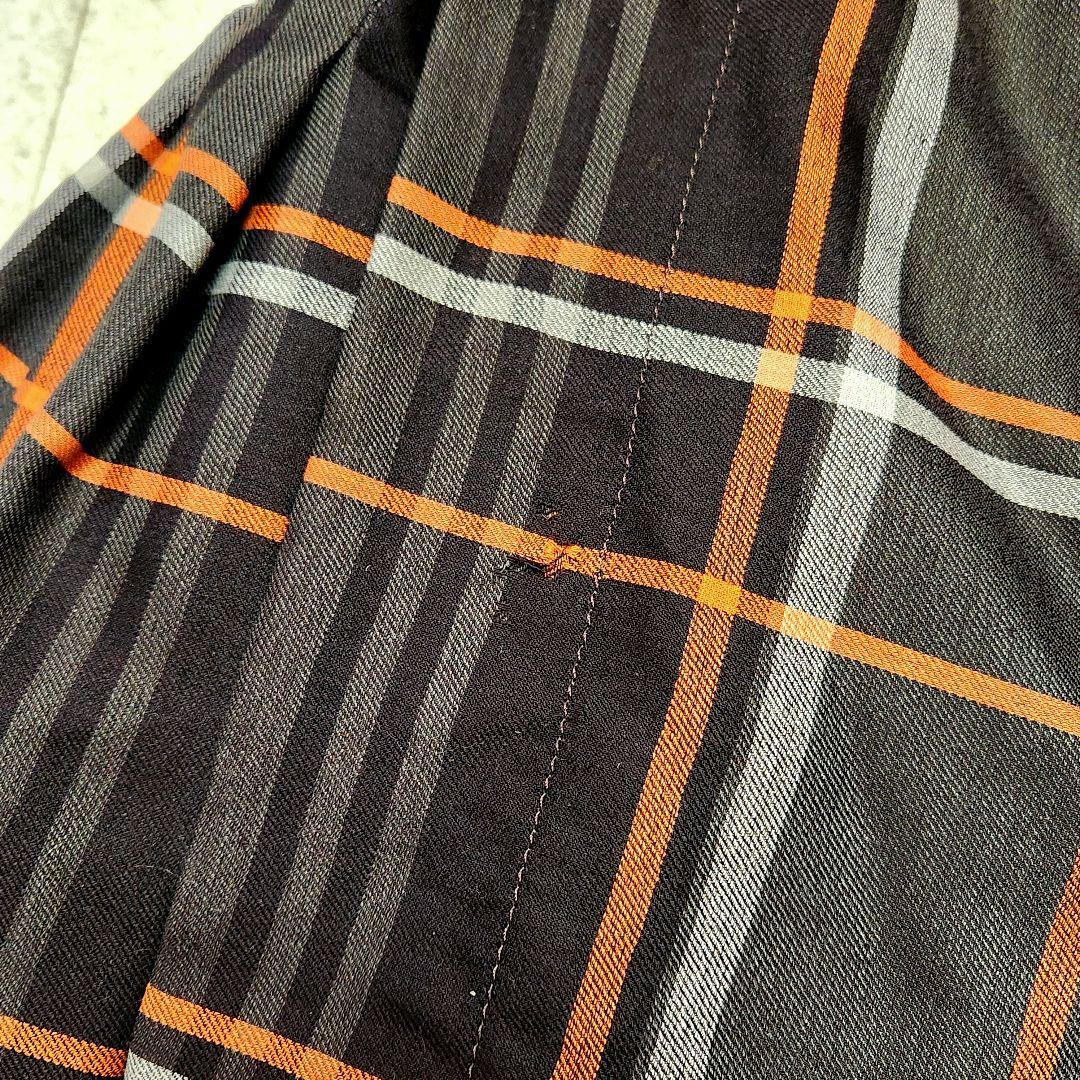 【ヴィヴィアンウエストウッド レッドレーベル】プリーツ 巻きスカート チェック