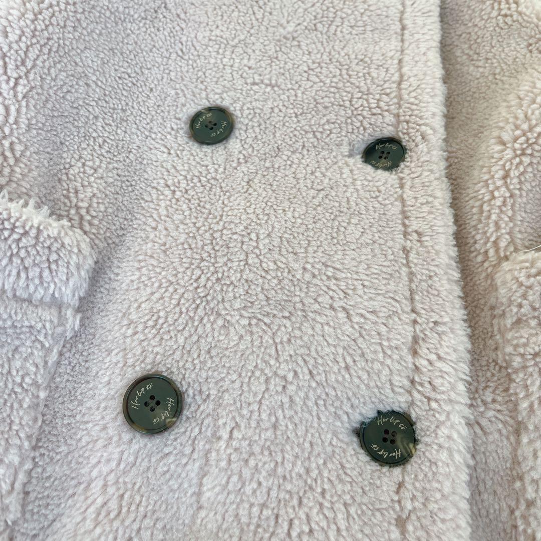 美品 Her lip to Fleur Shearling Boa Coat S