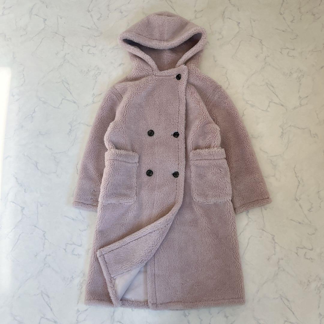 美品 Her lip to Fleur Shearling Boa Coat S