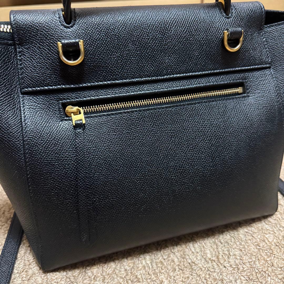 【美品】CELINE ベルトバッグ マイクロ