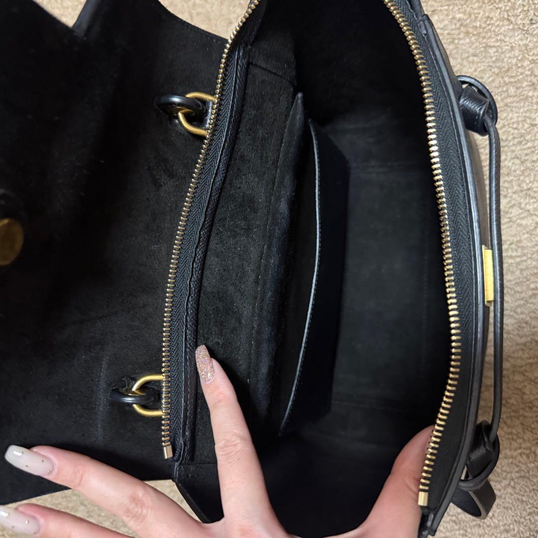 【美品】CELINE ベルトバッグ マイクロ