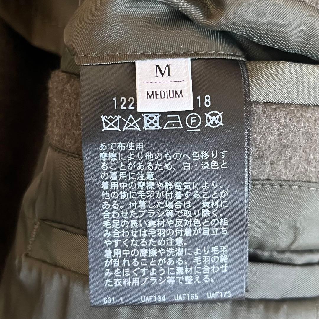 【極美品】ユナイテッド アローズ ソリッド 120S メルトン チェスターコート