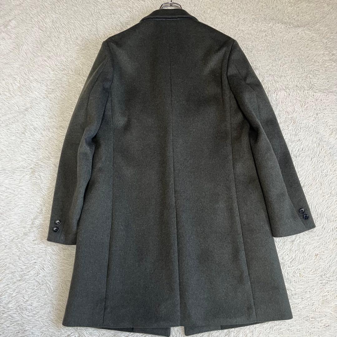 【極美品】ユナイテッド アローズ ソリッド 120S メルトン チェスターコート