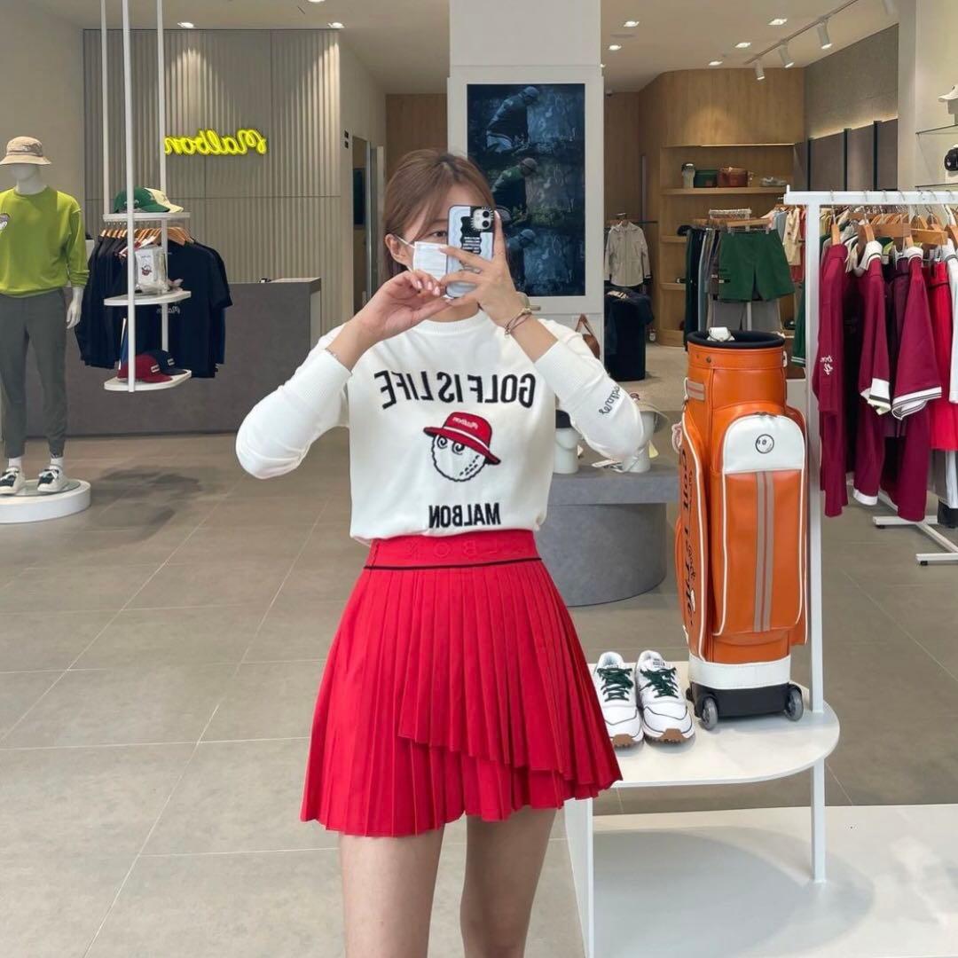 新品未使用 ゴルフ malbon マルボン レディース セーター 長袖 Lサイズ