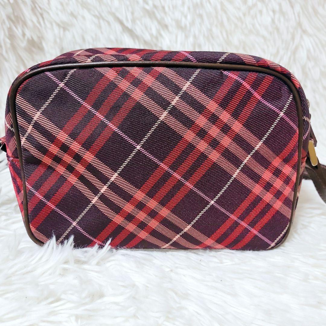 極美品✨BURBERRY バーバリー　ノバチェック スクエア ショルダーバッグ
