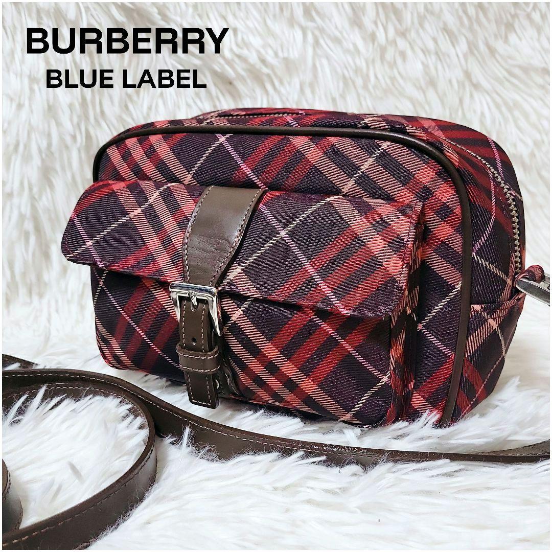 極美品✨BURBERRY バーバリー　ノバチェック スクエア ショルダーバッグ