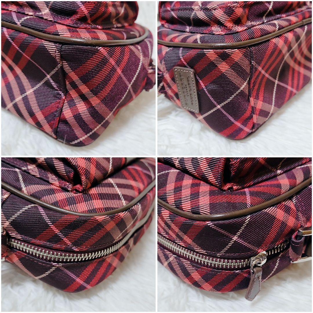 極美品✨BURBERRY バーバリー　ノバチェック スクエア ショルダーバッグ