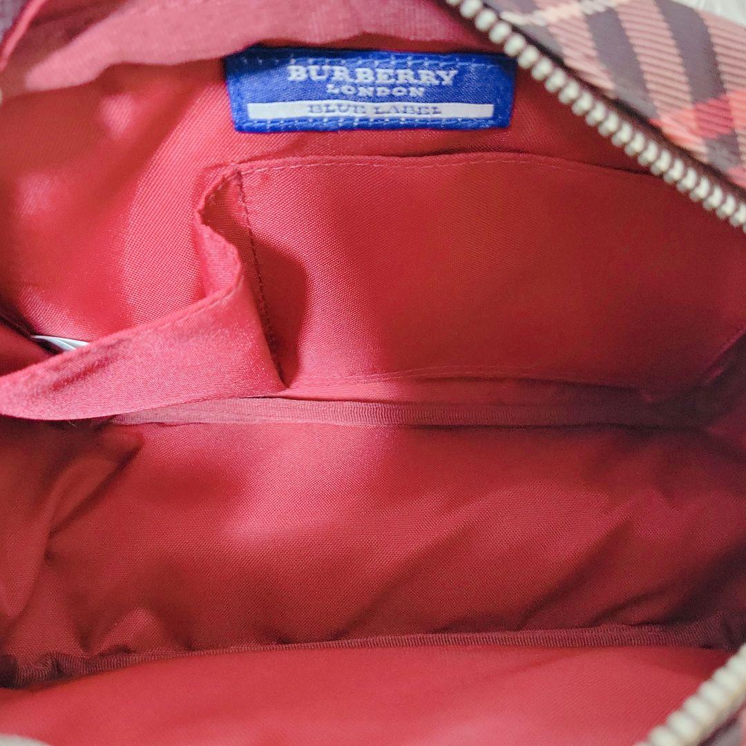 極美品✨BURBERRY バーバリー　ノバチェック スクエア ショルダーバッグ