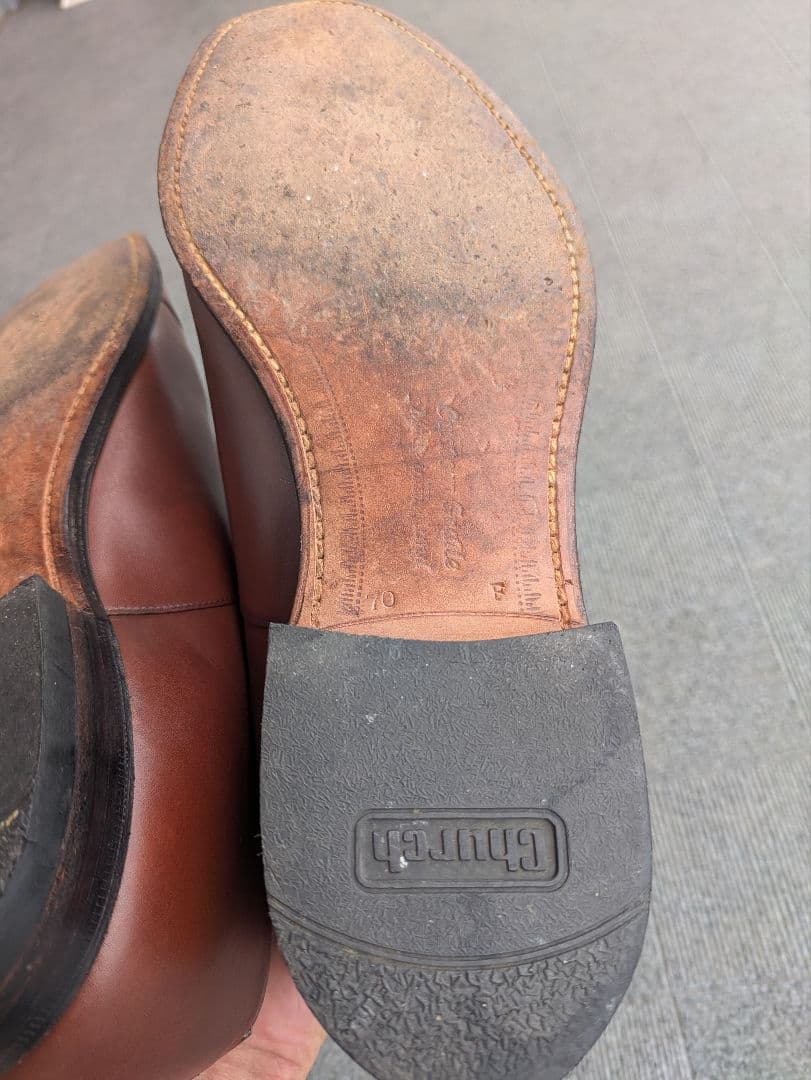 美品 Church's 旧チャーチ 70F 25.5cm 〜 26cm コンサル