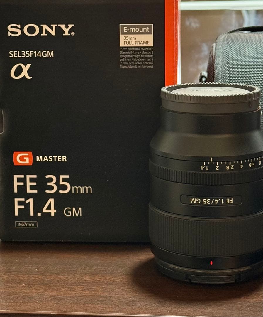 美品　SONY FE 35mm F1.4 GM レンズ