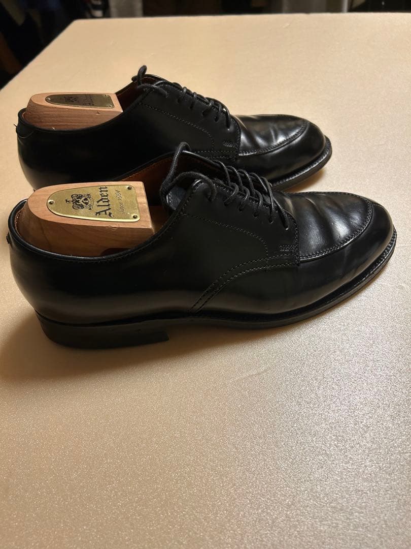 m*b様 【純正ツリー付き】Alden コードバン　 ブラック Vチップ6.5