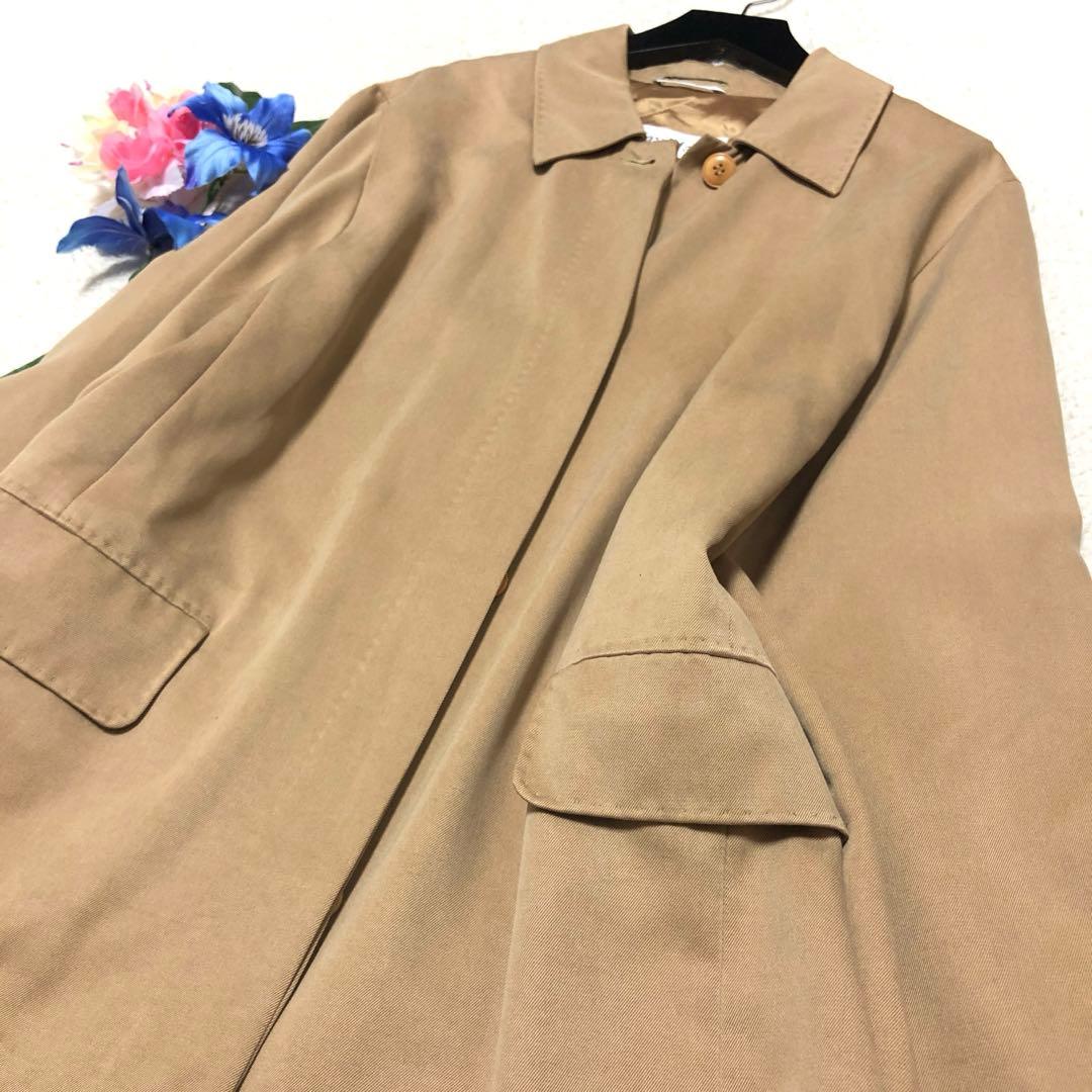 未使用級　マックスマーラ　ハーフコート　テーラードジャケット　キャメル　白タグ✨