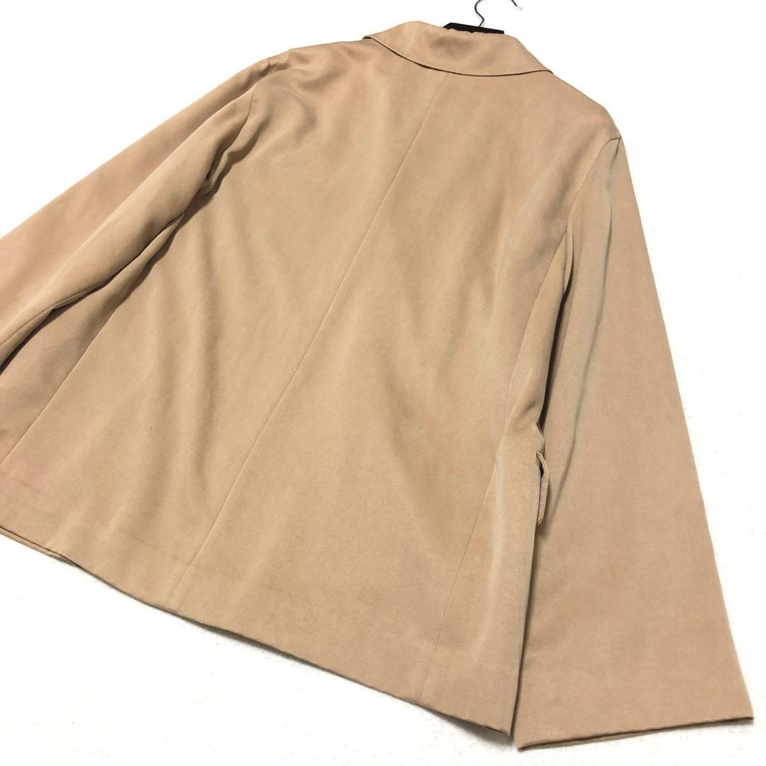 未使用級　マックスマーラ　ハーフコート　テーラードジャケット　キャメル　白タグ✨