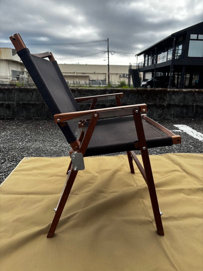 コンダクターズチェア（黒） キャンプオンパレード