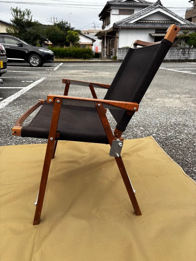 コンダクターズチェア（黒） キャンプオンパレード