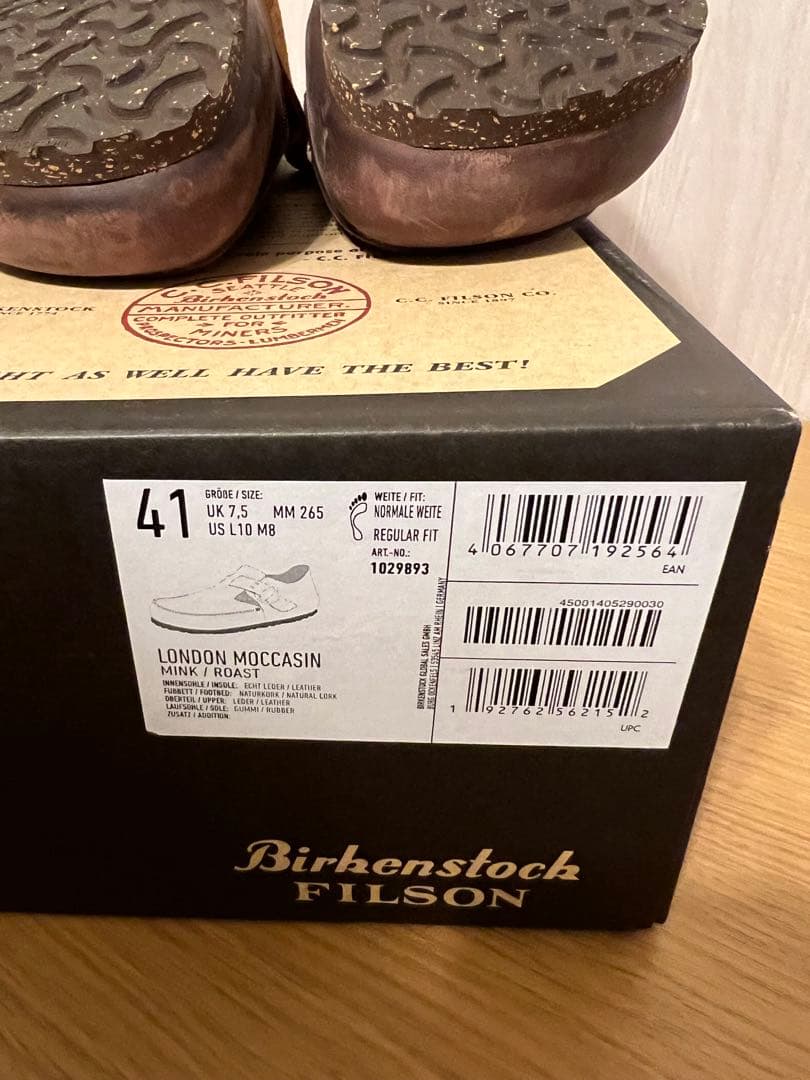 BIRKENSTOCK × フィルソン