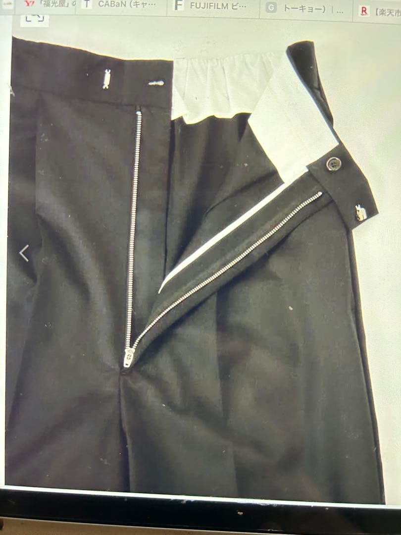 CALMERサスペンダーパンツ