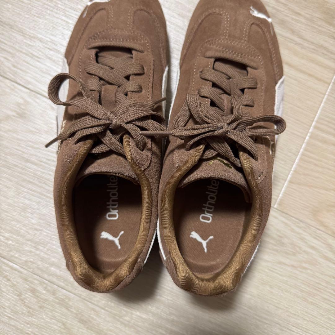 PUMA プーマ スピードキャット ブラウン 24.5cm