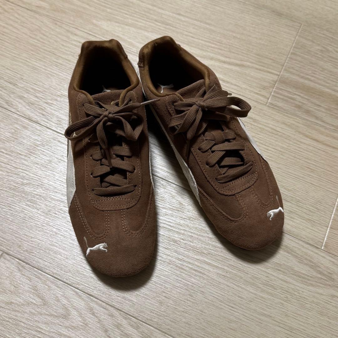 PUMA プーマ スピードキャット ブラウン 24.5cm