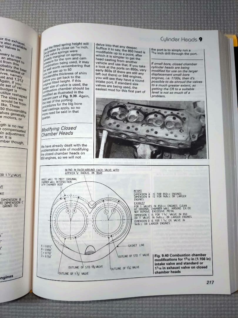 洋書 モーリス ミニ等 Aシリーズエンジンのチューニング マニュアル