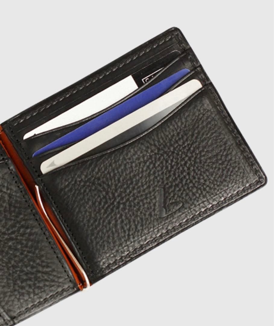 188【新品】土屋鞄 ウルバーノ バタフライマネークリップ（小銭入れ付き）