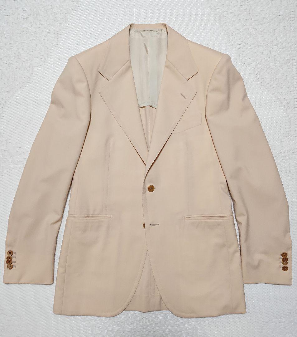 【新品】SOVEREIGN スーツ ベージュ 46 春夏秋 メンズ