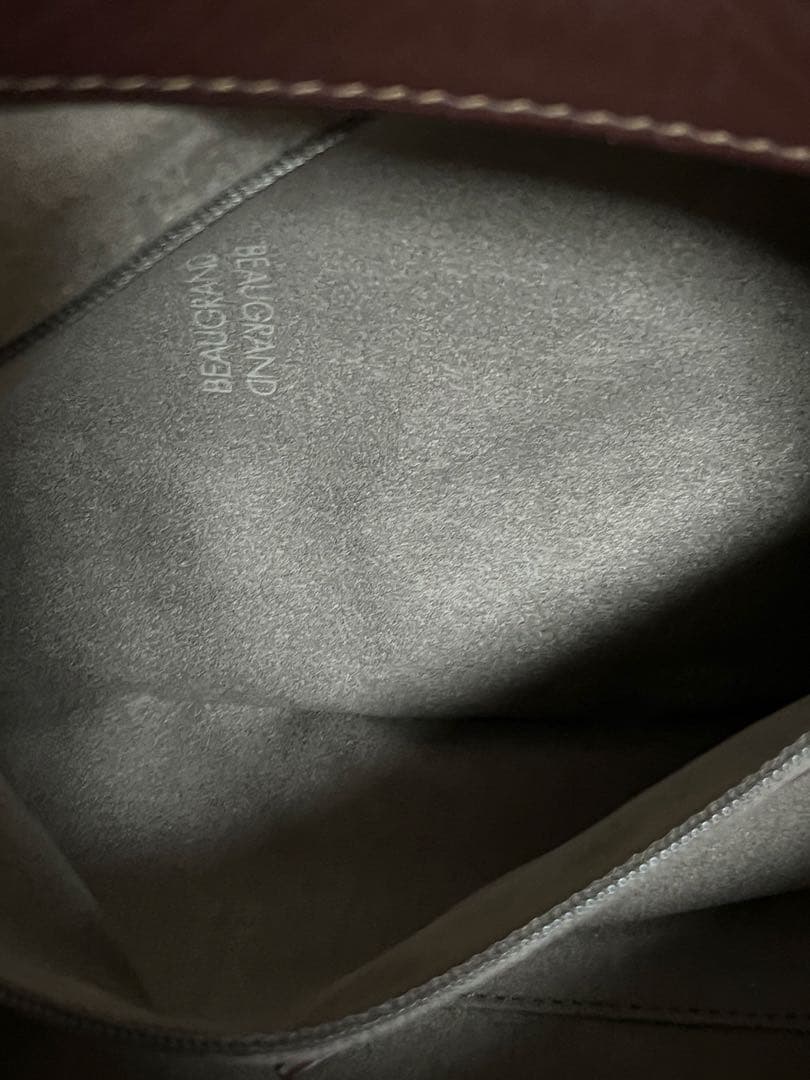 本物 新品 ボーグラン 最高峰JRA認定レッドクロコダイルレザー　ボストンバッグ