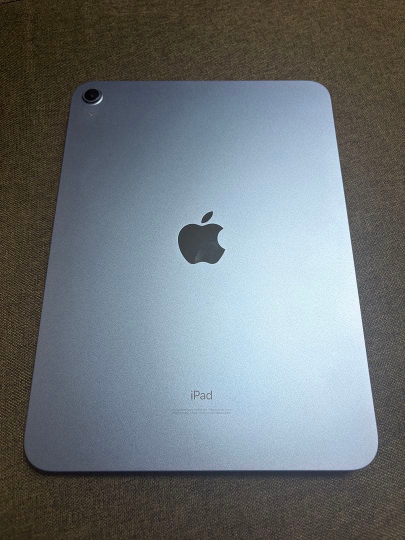 10.9インチiPad Wi‑Fiモデル 64GB - ブルー(10世代)