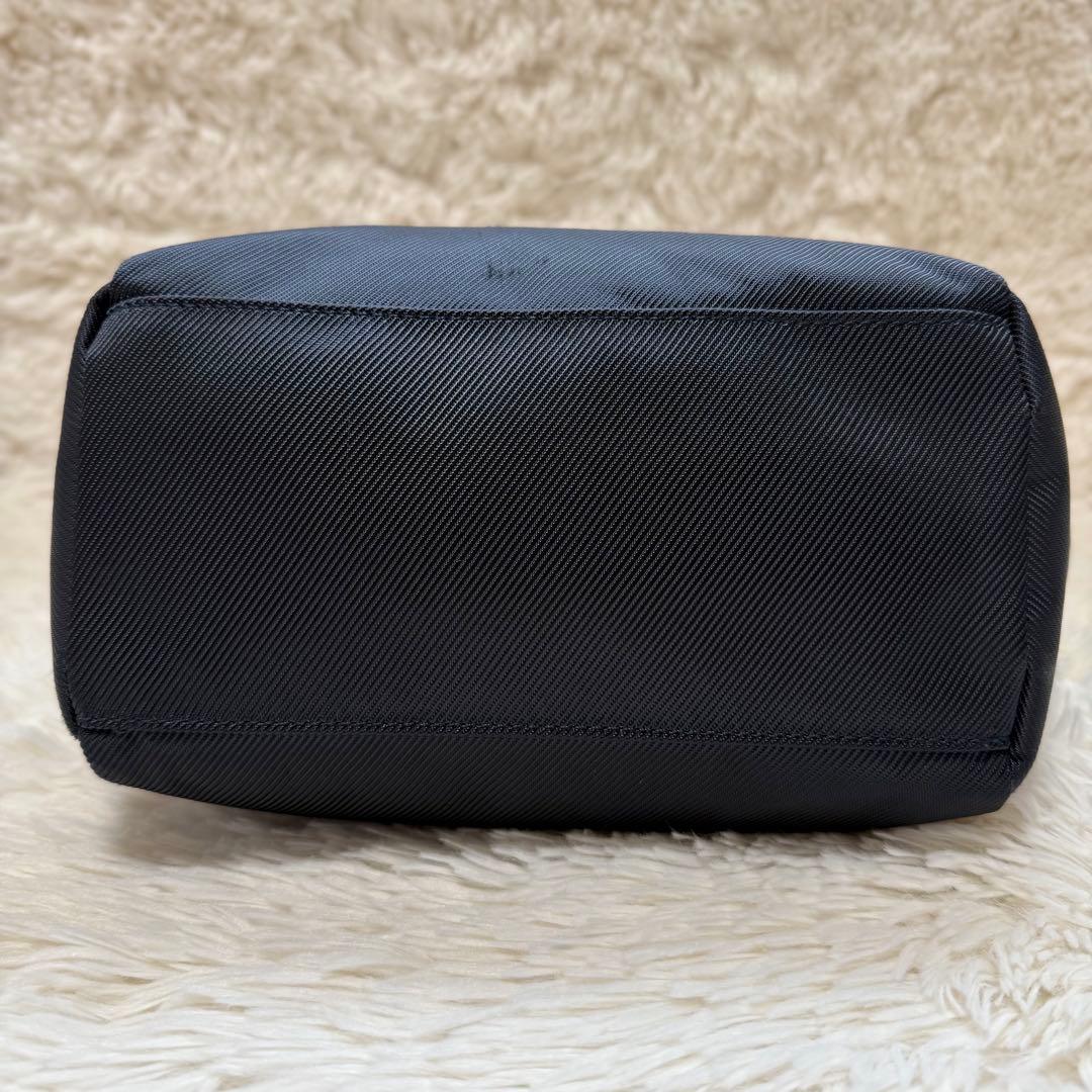 【美品】パーリーゲイツ カートバッグ トートバッグ 刺繍ロゴ ネイビー ゴルフ