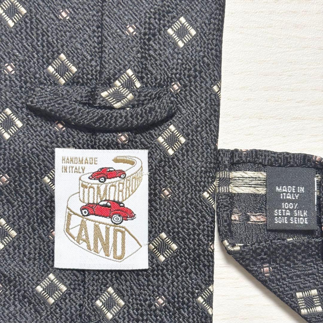 TOMORROW LAND セブンフォールド 幾何学模様 ネクタイ