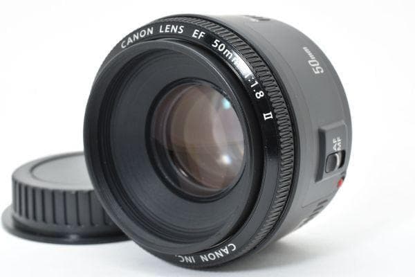 【美品】キャノン Canon EF 50mm F1.8 II 単焦点レンズ